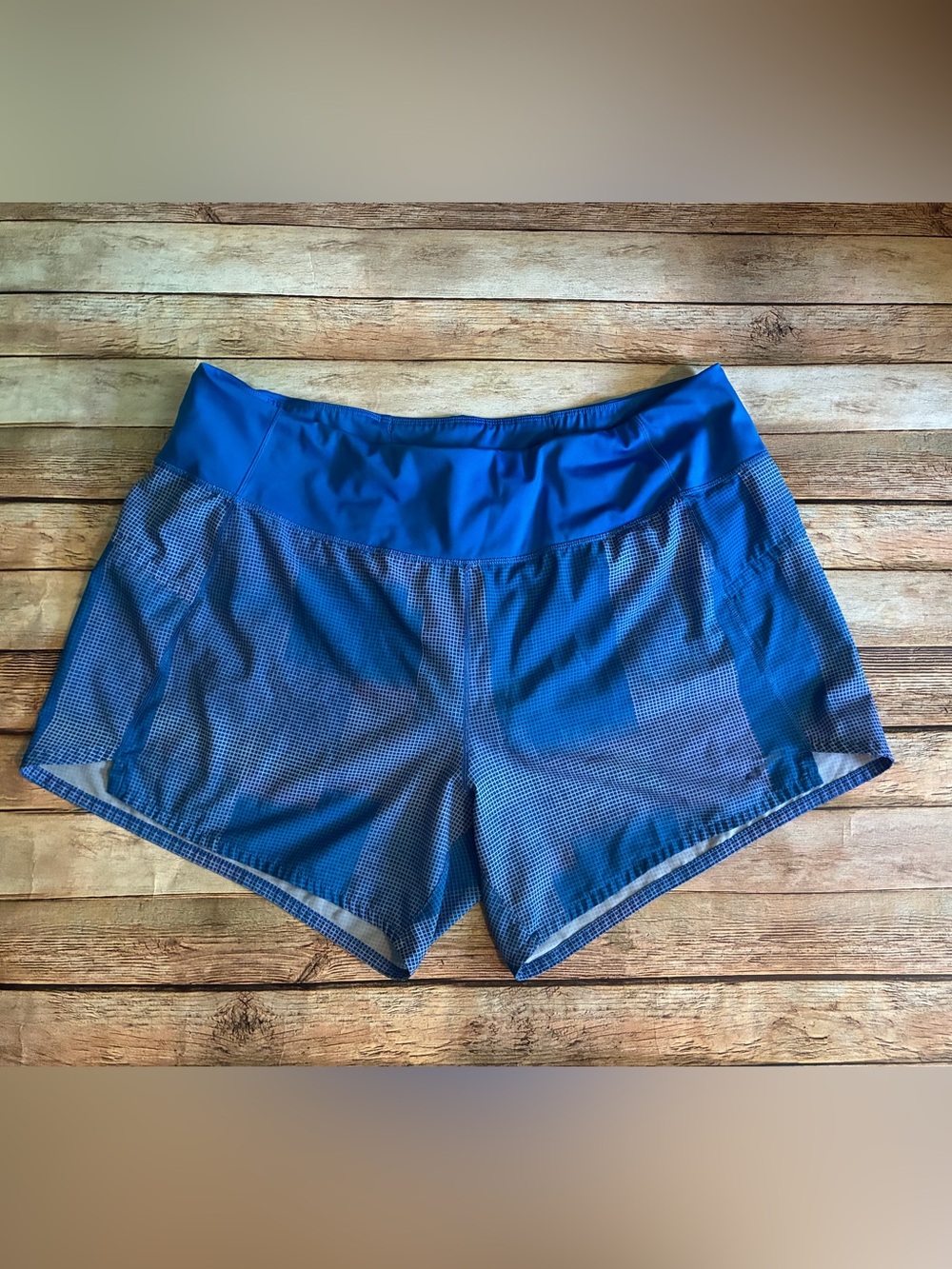 Brooks Blue Women's Athletic Running Shorts 5” Chaser XL